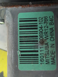 Ford Ranger PX 2011-2022 - RH Front Window Regulator/Motor - 6 Pin