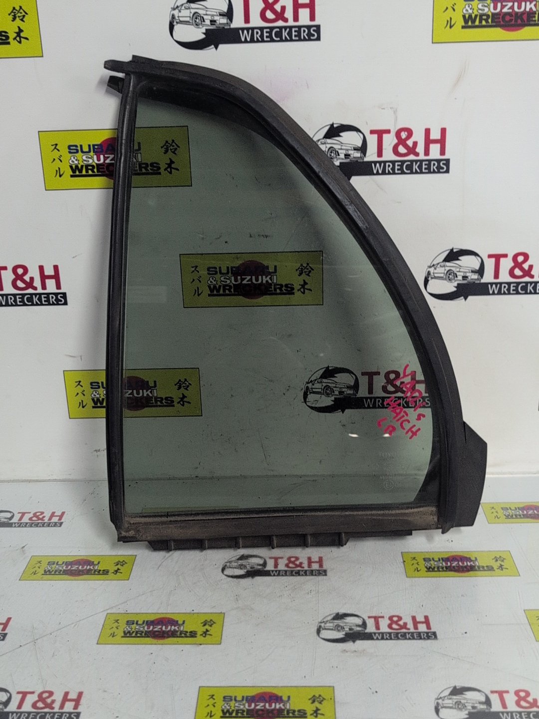 2005-2011 Toyota Yaris P90-True Sedan True Left Rear Quarter Door Glass