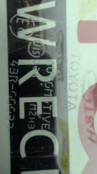 2007 - 2012 Toyota Corolla Levin SX FWD Right Front Quarter Door Glass