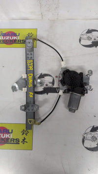 2012 Right Rear Window Regulator/Motor, 2012, Nissan, Dualis, Ti, I J10