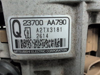 Subaru Liberty 5th Gen Sep 2012-Nov 2014 2.5L FB25 Alternator