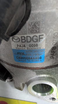 Mazda3 BP 2019-Current A/C Compressor 2.0L SKYACTIV G/E-SKYACTIV G