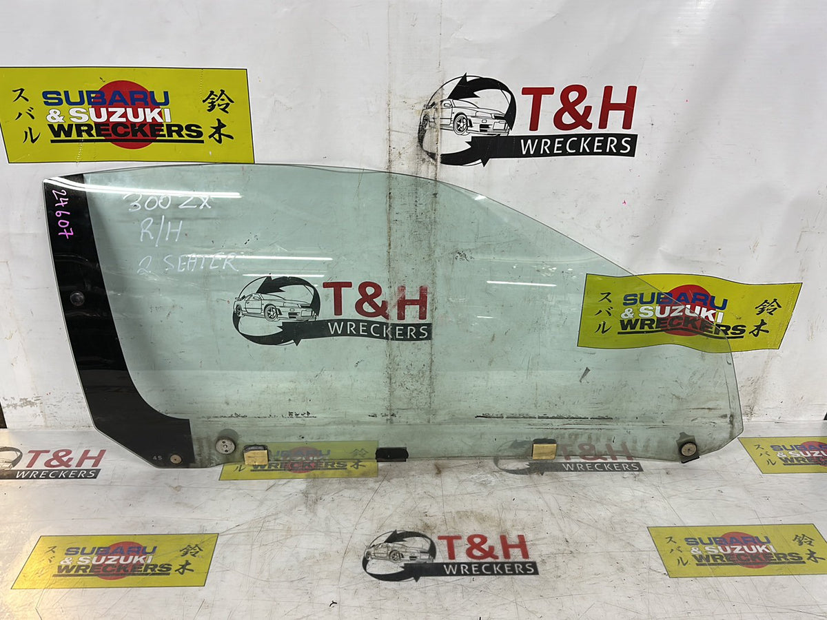 1989 - 1997 Nissan 300ZX Z32 Right Front Door Glass