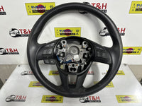2014 - 2016 Mazda Mazda2 DJ/DL Steering Wheel | Vinyl, with Cruise Control Type