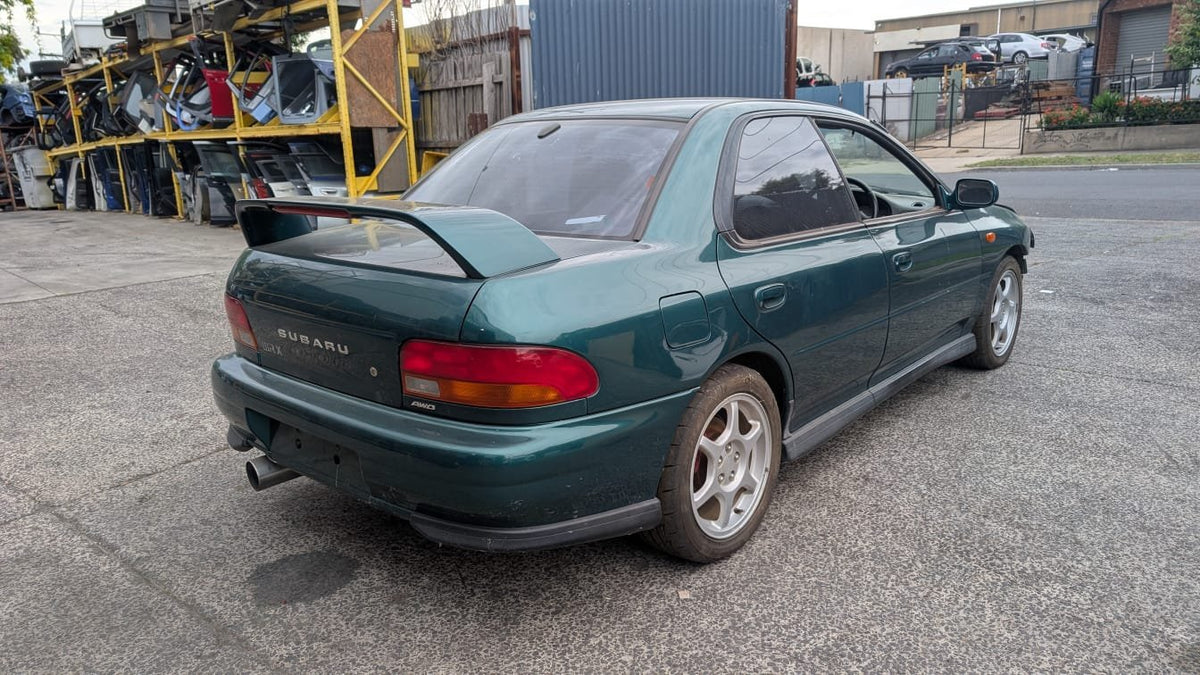 2000 Subaru Impreza GC GC8HK8P - - Right Rear Window Regulator/Motor