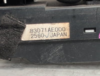 Subaru Liberty/Outback Nov 1998 - Aug 2003 Power Window Switch - Black Plug