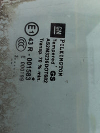 2013 Right Rear Door Glass, 2013, Opel, Astra