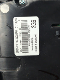 Ford Ranger PX Jun 2015 to Apr 2022- Heater/AC Controls - Non Climate Control