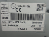 - - Stereo Head Unit, JX71-18C815-VU, 2019, Ford, Focus, ST Line, SA