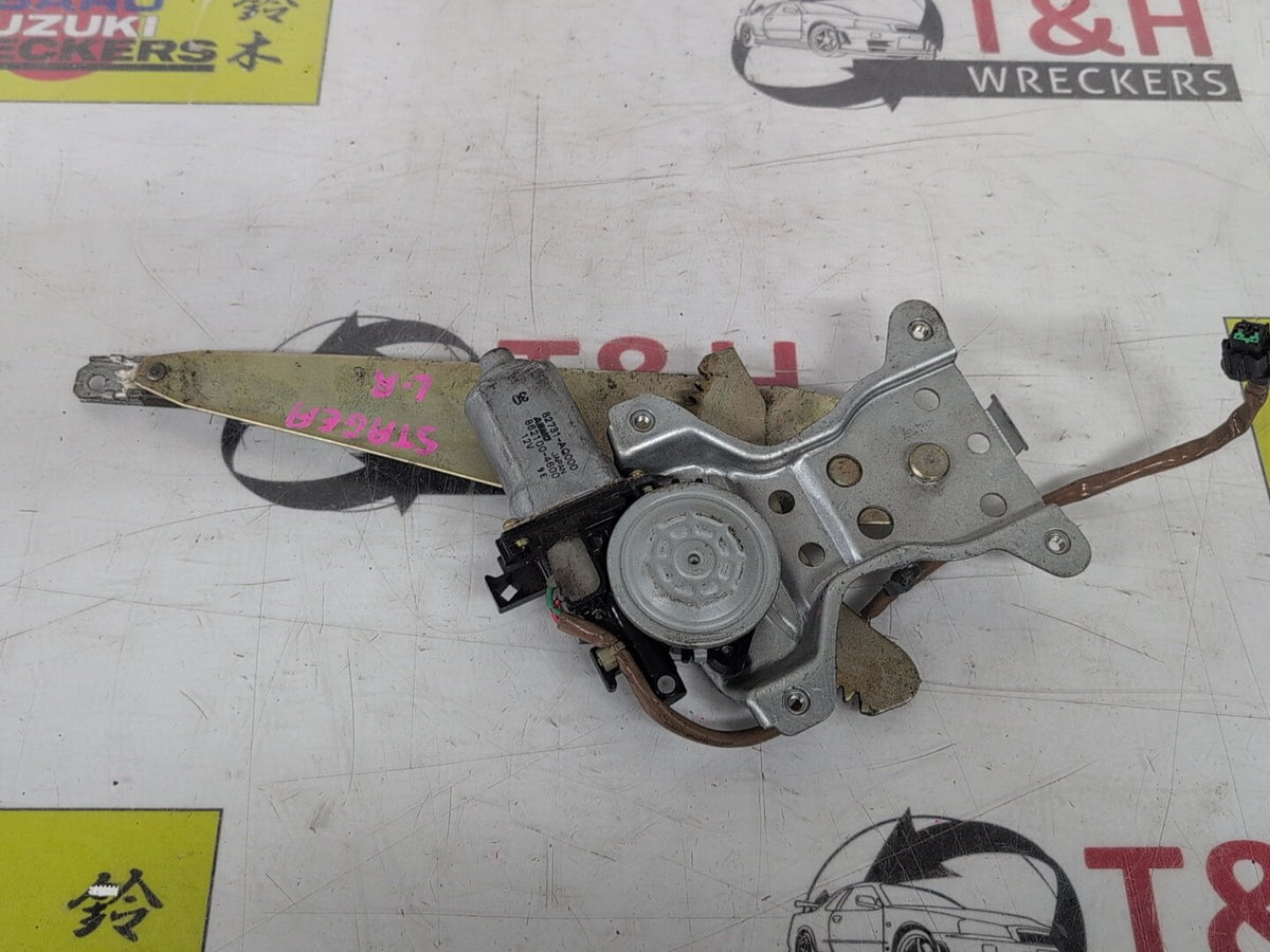2001-2007 Nissan Stagea M35 - - Left Rear Window Regulator/Motor