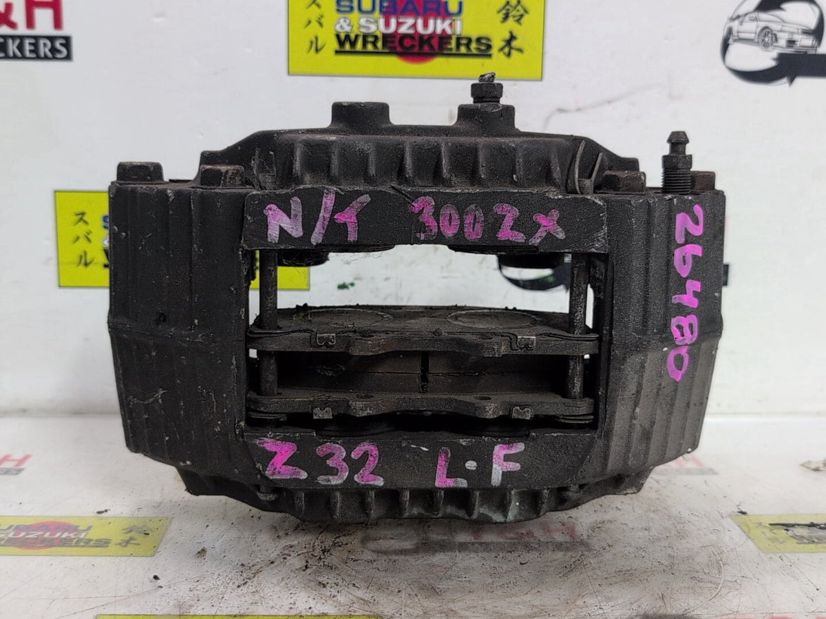 Nissan 300ZX Z32 1989-1996 Left Front Caliper 4 Spot Turbocharged OEM