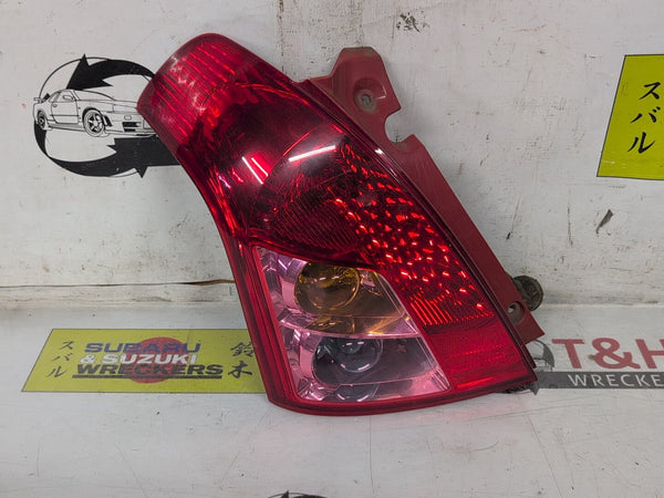 Jul 2007 to Feb 2011 - Suzuki Swift RS415 - Left Taillight - Standard Type
