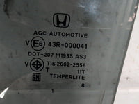 2015 2015 Honda HR-V II RU Left Rear Door Glass