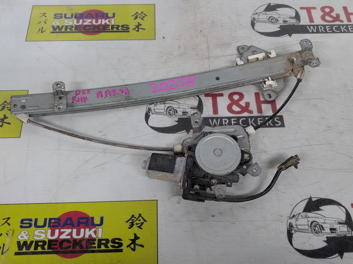 1997-2007 Nissan Navara D22 - - Right Rear Window Regulator/Motor