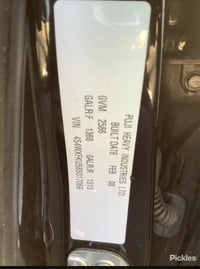 Dec 2007 to May 2009 - Subaru Tribeca 3.6L Engine Code EZ36 - Alternator - B9