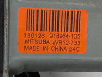 Ford Ranger Px Jun 2011 - Apr 2022 Left Front Window Reg/motor 2 Pin