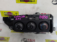 2019 Heater/AC Controls, 2019, Toyota, Corolla, Altis, E170