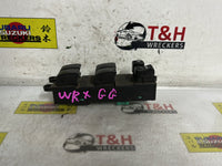 2002 - 2006 Subaru Impreza Power Window Switch | RH Front (Master Switch), Green Backing