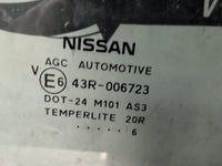2015 2015 Nissan Juke F15 Right Rear Door Glass
