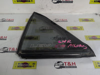 2003 - 2007 Honda Accord CM Left Rear Quarter Door Glass