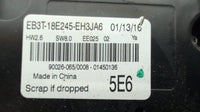 2016 Heater/AC Controls, EB3T | 18E245-EH3JA6, 2016, Ford, Ranger, PXII