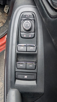 2022 - 2024 Subaru Crosstrek G6X Power Window Switch | RH Front (Master Switch), with Chrome Insert Type