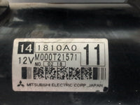 Starter Motor, 1810A011, 2010, Mitsubishi, Outlander, ZH