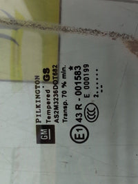 2013 Left Rear Door Glass, 2013, Opel, Astra