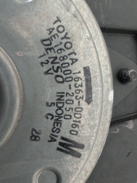2019 Radiator Fan, TG100223 | 3720 16363-00160, 2019, Toyota, Corolla, Altis, E170