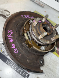 Oct 2000 to Jun 2008 - Subaru Impreza Turbocharged ABS - Right Rear Hub Assembly