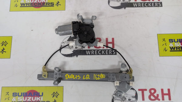 - Left Rear Window Regulator/Motor, 2012, Nissan, Dualis, Ti, I J10