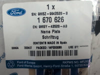 2008 - 2017 Ford Focus RS Badge
