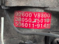 Nissan Patrol GU Y61 A/C Compressor Apr 2000-Apr 2017 Diesel 3.0L