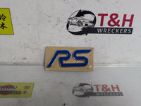 2008 - 2017 Ford Focus RS Badge