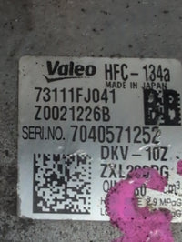 Subaru Forester SJ 2012-2018 A/C Compressor Valeo PN: DKV-10Z 2.5L FB25