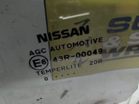 2016 2016 Nissan Qashqai J11 Left Rear Door Glass
