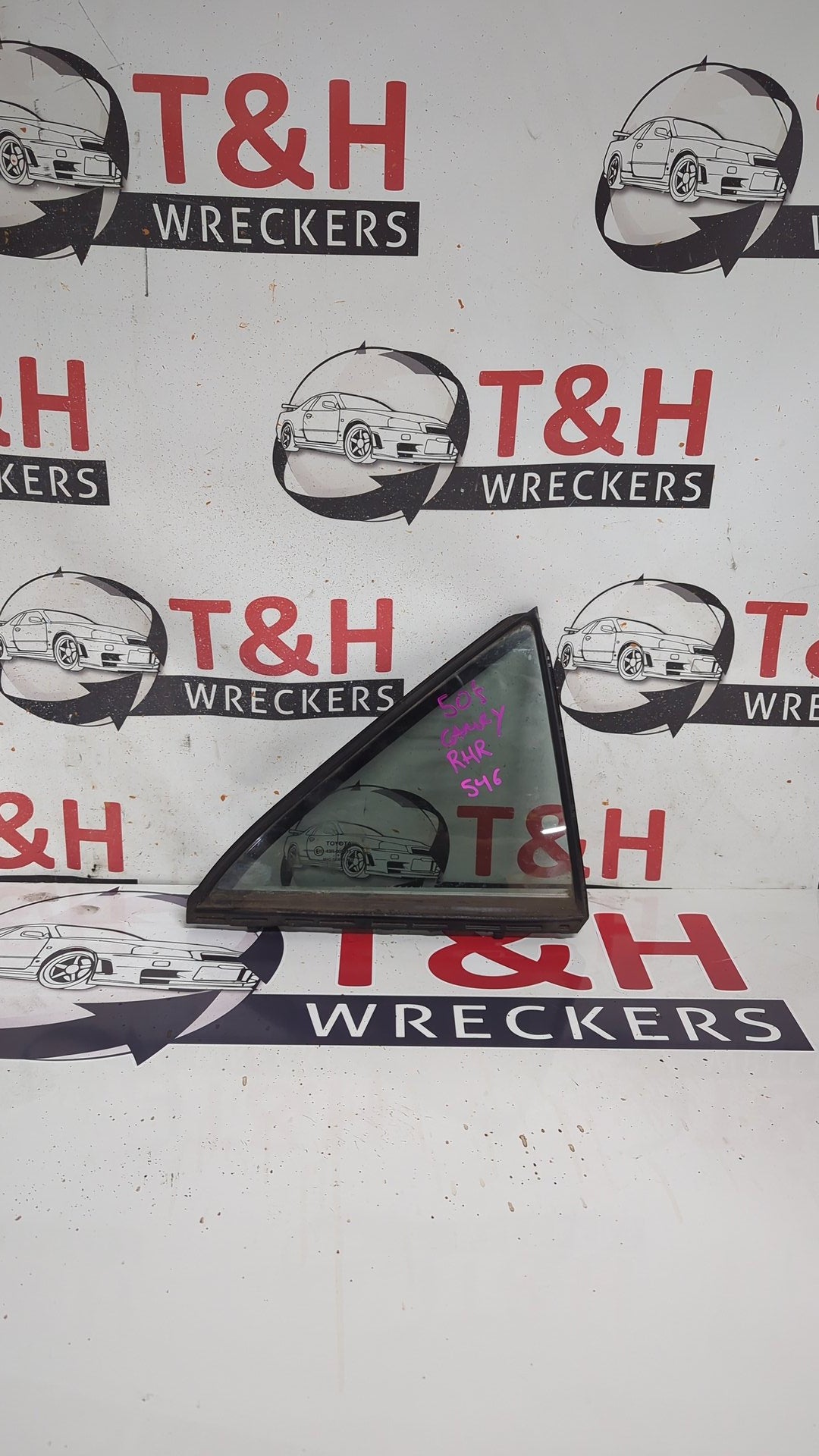 2011 Toyota Camry - Right Rear Quarter Door Glass