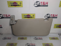 Ford Ranger PX2 PX3 Right Sun Visor Grey Non Sliding Jul 2015-Apr 2022