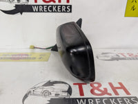 2003 - 2005 Subaru Forester Naturally Aspirated Left Door Mirror | Black, Clip on Backing Type