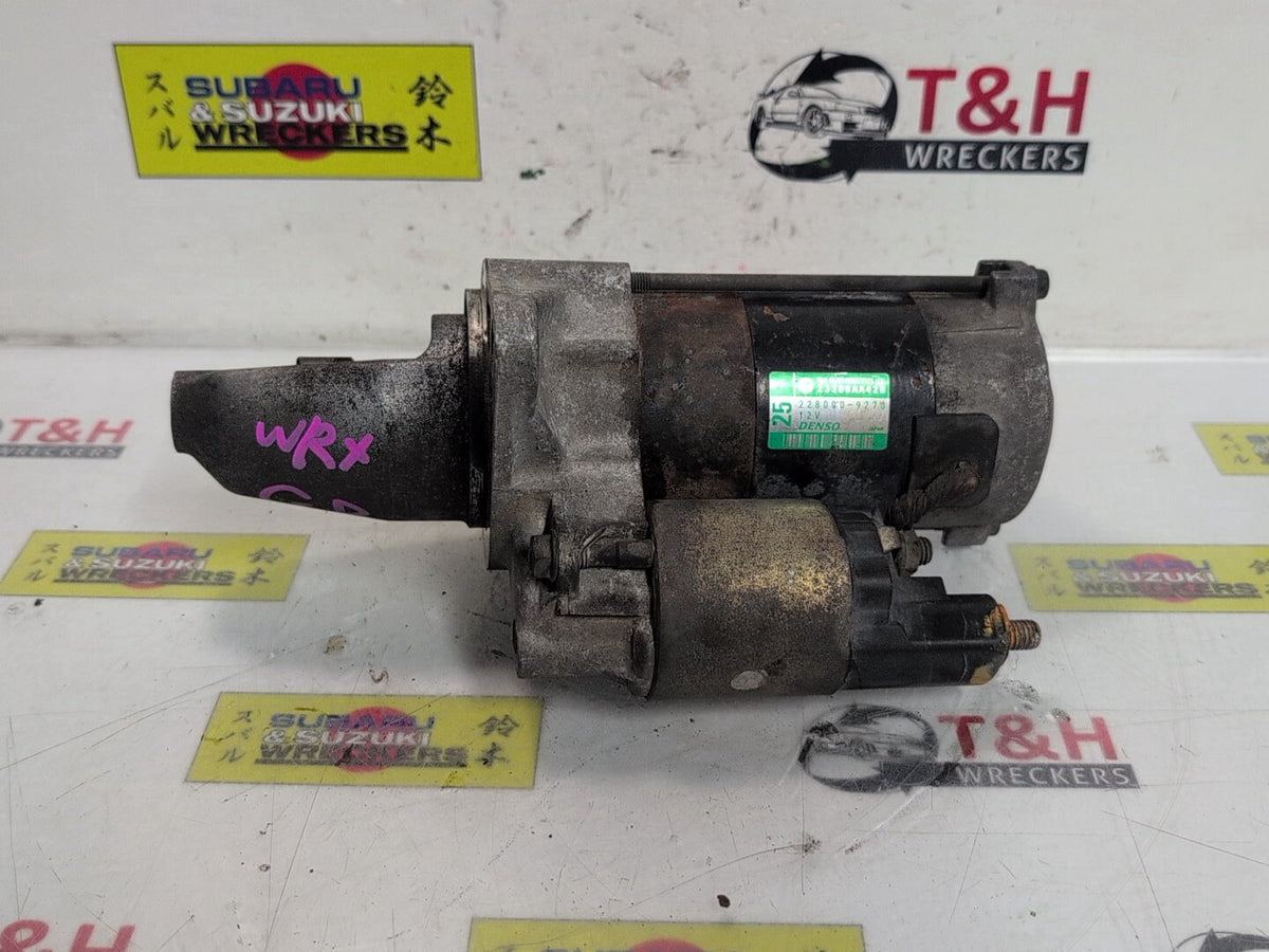 Subaru Impreza GD 2.0L Petrol AWD 2000-2007 - Starter Motor
