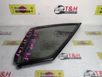 Subaru Impreza Hatchback Sedan Nov 2016-Sep 2023 Right Front Quarter Door Glass