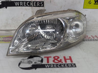 Dec 2005 to Dec 2012 - Holden Barina TK Sedan - Left Headlight