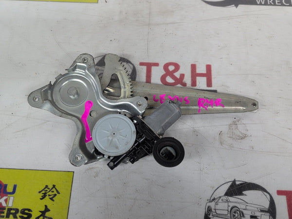 2005-2011 Lexus GS300 S190 - - Right Rear Window Regulator/Motor