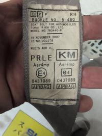 2008 - 2012 Subaru Forester SH Right Front Seat Belt