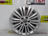 Sep 2012 - Aug 2013 Opel Astra Alloy Wheel 17x7in 10 Twin Spoke