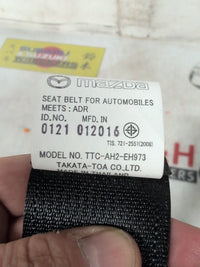 2014 - 2026 Mazda Mazda2 DJ/DL Right Front Seat Belt