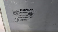 2007 Right Rear Door Glass, 2007, Honda, CR | V, III RE