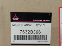 2012 to 2015 Mitsubishi Outlander ZJ Right Door Mirror Non-Flasher, 3 Wire -NEW-
