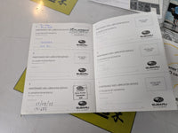 2014 - 2021 Subaru WRX V1 Owners Handbook