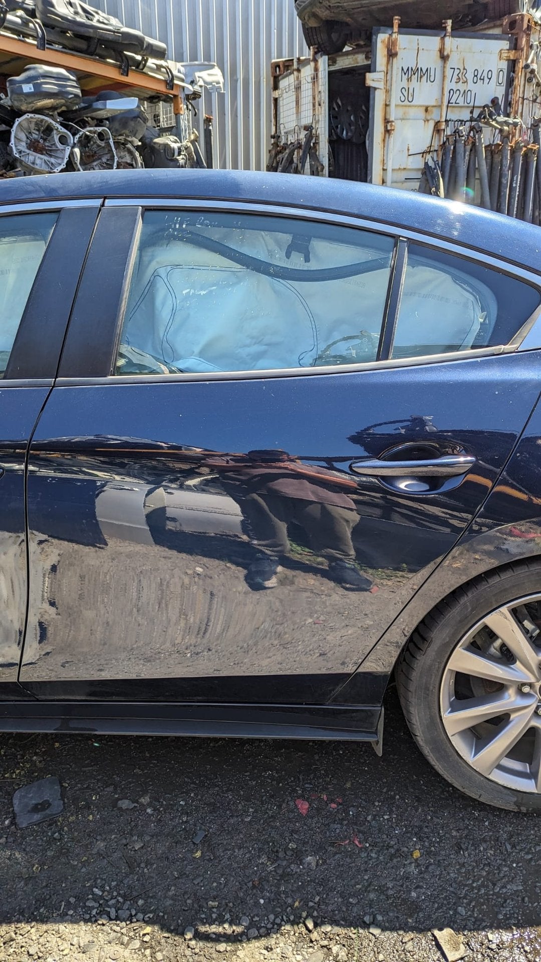 2019 Mazda Mazda3 BP - Left Rear Door Glass